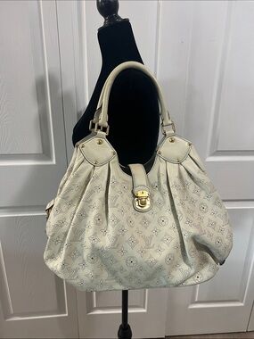 Louis Vuitton Mahina XL Perforated Leather Bag